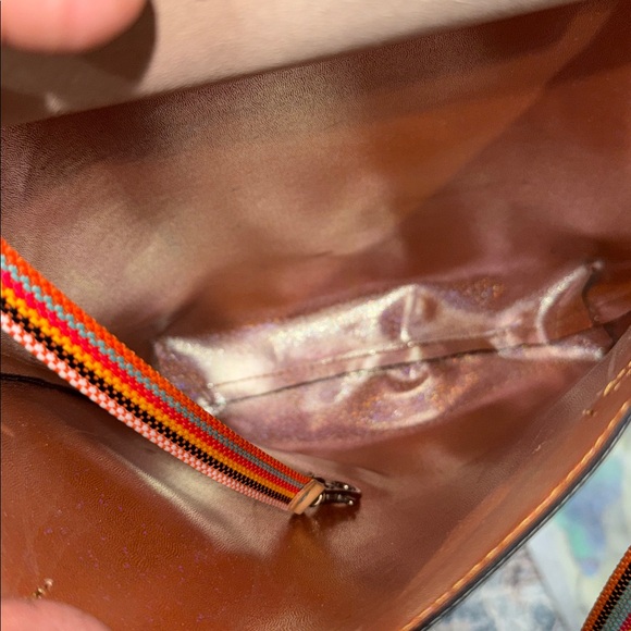 Consuela Blue Leopard Print Tote Bag - Picture 3 of 5